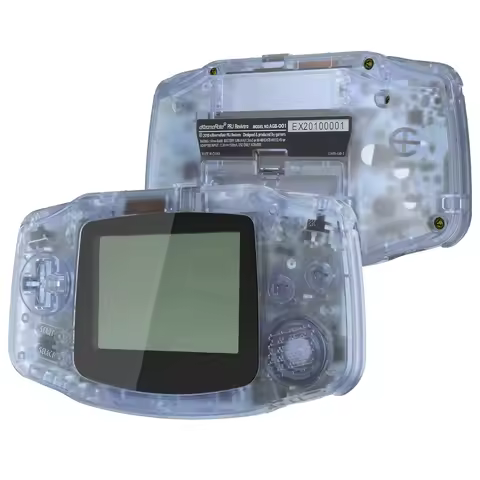 eXtremeRate IPS Ready Upgraded Replacement Shell Full Housing Cover & Black Screen Lens for Gameboy 
