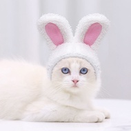 Sg Stock - Bunny Hat for Cat - Rabbit Ear Hat for Cat Cosplay / Rabbit Ear Hat for Cute Cat Dog