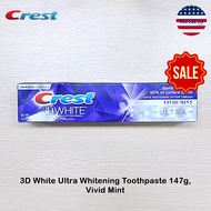 70% Sale!!!EXP.07-08/2025 Crest® 3D White Ultra Whitening Toothpaste Vivid Mint ยาสีฟันไวท์เทนนิ่ง