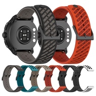 22mm slanted hole strap suitable for SUUNTO RACE 2 / Race S / RUN Smartwatch Band silicone Bracelet 