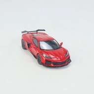 Mini GT 1:64 xe mô hình Corvette Z06 2023 hợp kim Die-cast Chạy Xe-Torch Đỏ