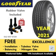 185/55R16 215/45R17 215/55R17 225/50R17 GOODYEAR EXCELLENCE (Installation) Tyre Tayar Baru Kereta Ti