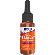 NOW Foods Supplements, Natural Vitamin E Liquid (D-Alpha Tocopherol), Antioxidant Protection*, 1-Oun
