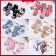 5 Pairs Baby Socks Newborn Boy Girl Cotton Socks Toddler Autumn Summer Cartoon Animals Children Kids