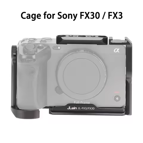 Camera Cage for Sony FX30/FX3 Rabbit Case For Sony Micro-Single Cameras Protective Frame with Arri H