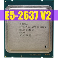 In Xeon E5-2637V2 CPU 3.50GHZ 15MB 130W 4-Cores LGA2011 E5-2637 V2โปรเซสเซอร์ E5จัดส่งฟรี E5 2637 V2 CPU เดิม