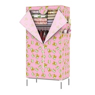 Wardrobe Assembly Simple Locker One Plus One Simple Cloth Wardrobe Wardrobe Combination Steel Pipe C