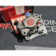 Legit Brembo 2Pot Gray Red Logo Optional Bracket For Aerox | Nmax