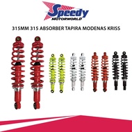 Speedy 315MM 315 Shock Absorber Batik Modenas Kriss/Kriss 120/CT100/CT110/MR1/GT128 1Set Absorber Kriss Spring Motor