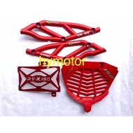 HONDA RS-X 150 SET PACKAGE 3 IN 1 ENGINE COVER RADIATOR COVER SIDE ENGINE COVER RSX150 RSX