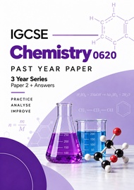 Cambridge IGCSE Chemistry 0620 Past Year Papers - Paper 2 + Answers - 3 Year Series