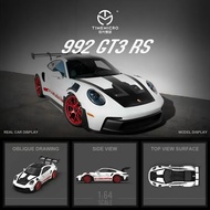 Time micro porsche 992 gt3 rs white