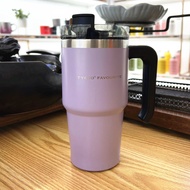 600/890ML Stainless Steel Coffee Mug Travel Thermal Mug With Straw Portable Vacuum Flask Thermos Bot