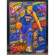 NBA Basketball Graffiti: Isaiah Hartenstein (Oklahoma City Thunder)