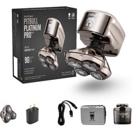 Skull Shaver - Pitbull Platinum PRO PX5 Head and Face Shaver - with Bonus Blade