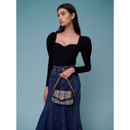 CNK Este Chain Handle Printed Bag