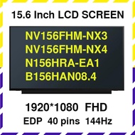 15.6" 144HZ IPS  FHD 1920*1080 LM156LF2F01 N156HRA-EA1 NV156FHM-NX3 NX4 B156HAN08.4 Laptop LCD Scree