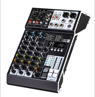 BOMGE MR Mixer Bluetooth Mixer Pro Plus Mixer 4/6/8 Channel MP3 เครื่องขยายเสียง Bluetooth MP3 เครื่