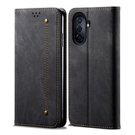 XICCI Wallet Phone Case for Huawei Nova Y70 4G/Nova Y70 Plus 4G Magnetic 360 Retro Leather Credit Ca