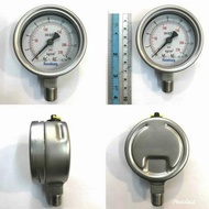 PRESSURE GAUGE 2.5" - 10 BAR (KG/CM2) RANSBURG FULL SS (RWS 410)