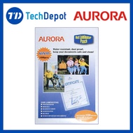 Aurora P10023 A8 Hot Laminator Pouch Laminate Film (100 pcs)