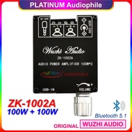 Bluetooth 5.1 Stereo Class D Amplifier 2X 100W ZK-1002A - ZK-502A