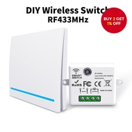 Wireless Switch Rf 433Mhz Smart Switch Remote Control Switch