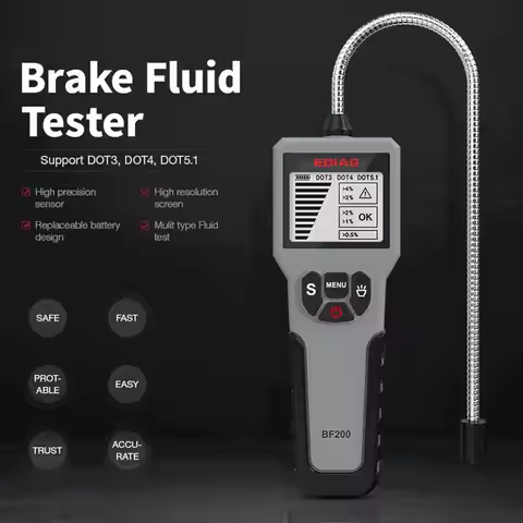 BF200 Auto Brake Fluid Tester Digital Car DOT3 DOT4 DOT5.1 Oil Quality Detector