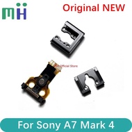 Original NEW For Sony A7M4 A7IV Hot Shoe Hotshoe Mount Base Top Cover Flash Socket Fixed Feet A74 A7