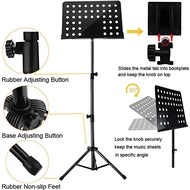 Folding Music Stand Liftable Heavy Adjustable Professional Music Stand Lyrics Stand Music with bag