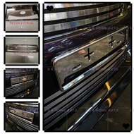 Plastic ABS Chrome Number Plate Holder Licence Plate Frame  ( LONG- 43.2CM x 11cm  sq - 34.3cm x 17.