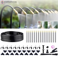 Wishlistforyou DIY Free Bending Universal Spray Kit Adjustable Drip Irrigation System Automatic Gard