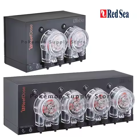 Wireless Dosing Pump for Aquarium, Red Sea Reefdose, 2 Head, 4 Head, Accurately Add Trace Elements i