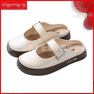 READY STOCK💝 WEBEE LCLC Women's Sandals Outdoor Fairy Style Casual Closed-Toe Flat  Sandals 2338