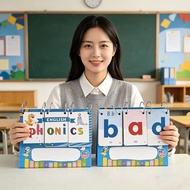C cvc Natural Spelling Card phonics Teaching Aids Teaching Aids#现货cvc自然拼读卡片phonics教材教具