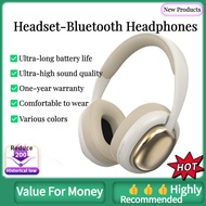 Wireless Bluetooth Headset 5.3 with 40mm HD Stereo | 12H Battery & Memory Foam Ear Cushions | for Ga