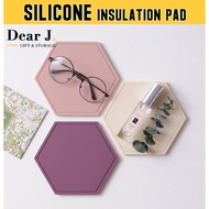 Silicone Heat Insulation Pad / Coaster [Dear J]