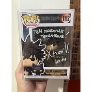 Funko POP Animation: Jujutsu Kaisen - 1112 Megumi Fushiguro w/ Divine Dog PH VA Signed w/ COA