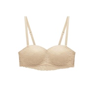 [สำหรับแลกคะแนนสมาชิก] Jollynn Joy Lace Tube Top bra เสื้อในครึ่งถ้วย บราดันทรง บราไร้โครง เสื้อในลา