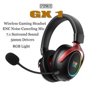 EPOMAKER GX1 Wireless Gaming Headset for PS4/PS5/Switch, 70Hr+ | Gaming Headphones w/ 7.1 Surround S