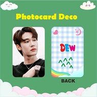 Laminated Dew Jirawat Photocard Photocard Custom