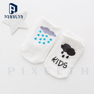 PIXELTH ถุงเท้าเด็ก สำหรับเด็กแรกเกิด-2ปี ถุงเท้าสำหรับเด็กชายและเด็กหญิงBoard socks