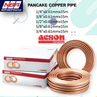 ORIGINAL ACSON PANCAKE COPPER PIPE (AIRCOND)