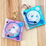 復古唱片造型鑰匙圈