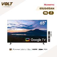 Aconatic ทีวี 65 นิ้ว LED 4K HDR Google TV รุ่น 65US410AN Smart TV สมาร์ททีวี (รับประกัน 3 ปี)