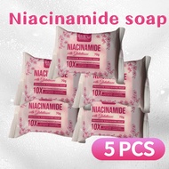 BMRS NIACINAMIDE with GLUTATHIONE PREMIUM WHITENING SOAP (3pcs) Anti-Aging Whitening，PRESTIGE NIACIN