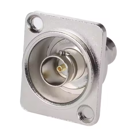 75/50 Ohm Connector Gold-plated D-type 75 ohm Docking Q9 Female Head 86 Panel Installation BNC Weldi