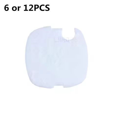 6 or 12PCS Compatible White Fine Filter Pads Fit for Sunsun HW 304AB 404AB 704AB 3000 Canister Filte