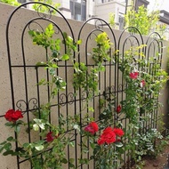 M-8/ Flower Stand Lattice Simple Wrought Iron Arch Lattice Climbing Frame Rose Chinese Rose Courtyard Gardening Bracket