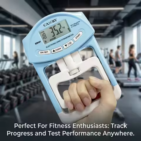 Precision Auto Counting 90kg 200lbs Hand Grip Strengthener Electronic Dynamometer Strength Meter Cor